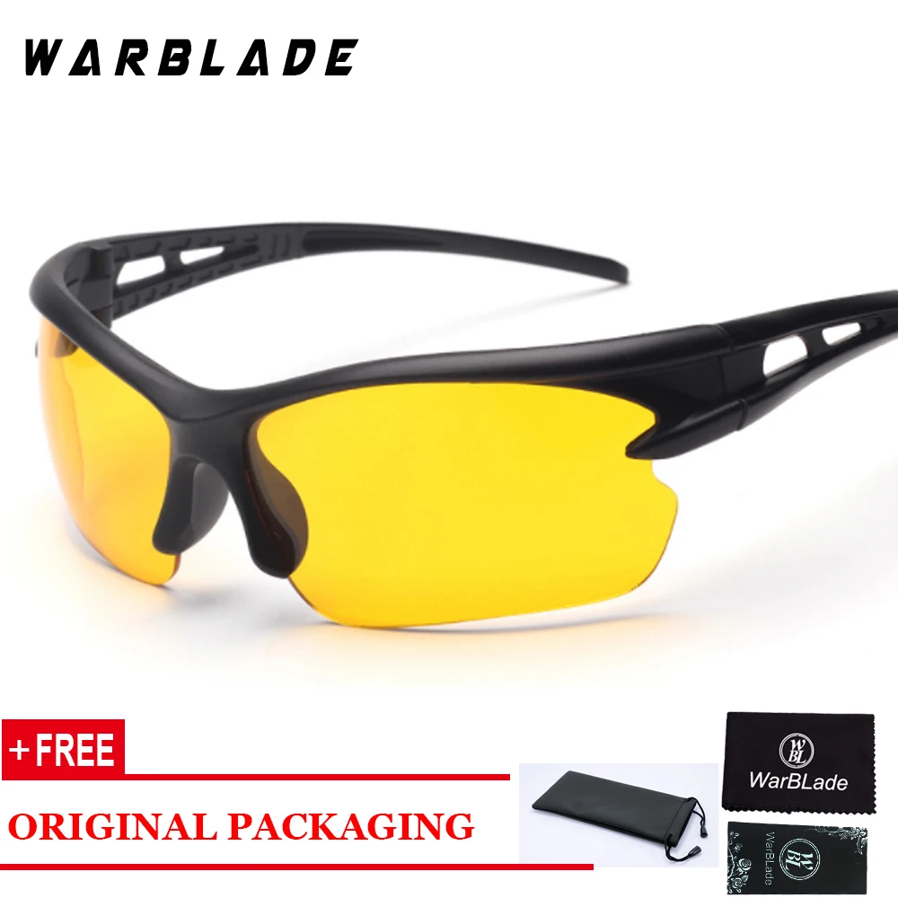 

Men Women Sunglasses Goggles Car Driving Glasses Eyewear UV Protection Unisex HD Yellow Lenses Sunglasses Night Vision 2019