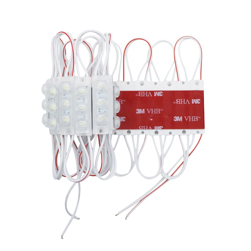 SZYOUMY светодиодный мини-модуль 2835 SMD Водонепроницаемый 3 светодиодный Инжекционный объектив СВЕТОДИОДНЫЙ знак рекламы подсветка DC12V для макияжа зеркало