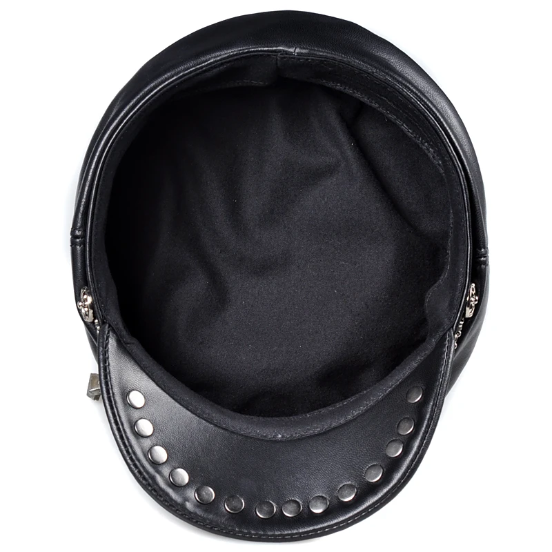 Роскошные Брендовые женские шапки в стиле милитари черные шляпы матроса из