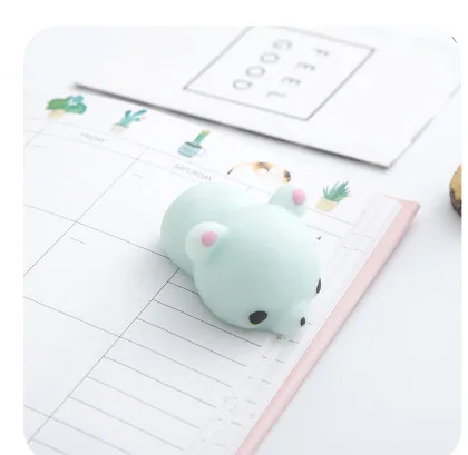19 Мини мягкая игрушка милое животное антистрессовый шар Squeeze Mochi Rising Toys Abreact мягкая липкая игрушка для снятия стресса забавная игрушка в подарок - Цвет: 19