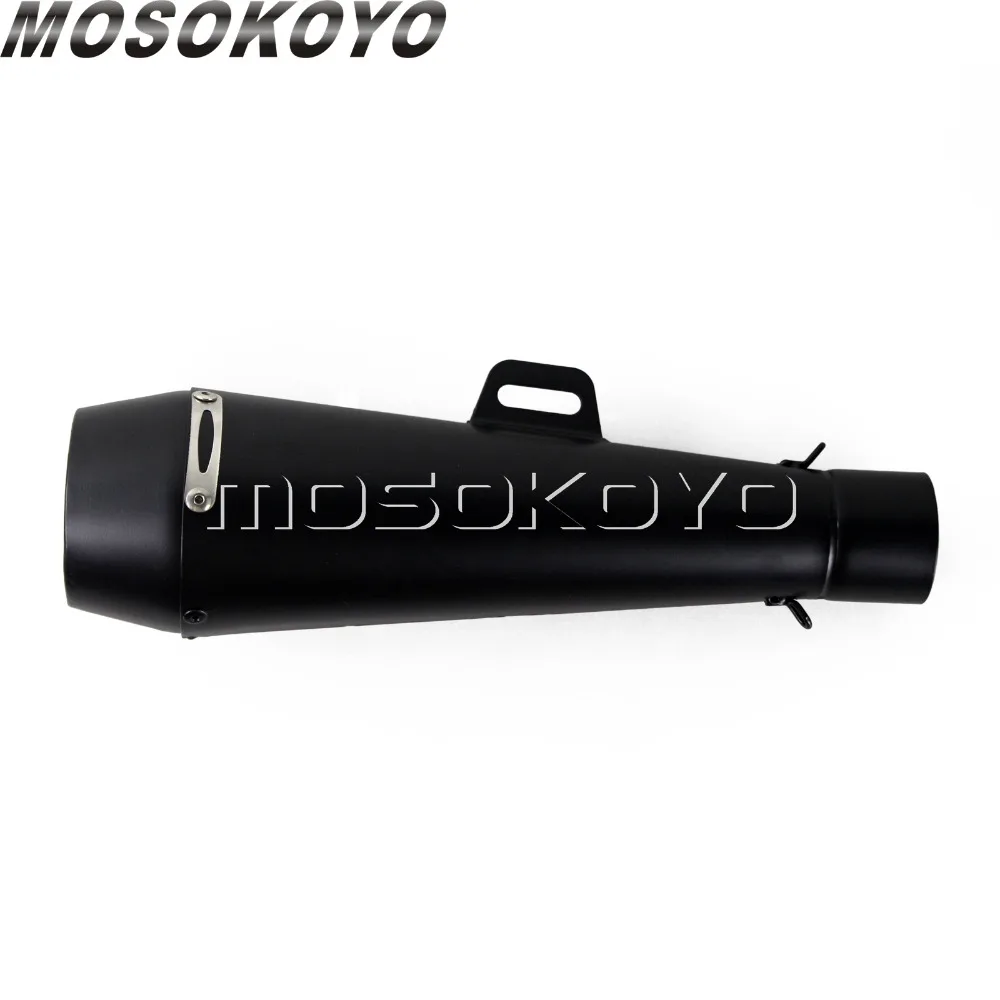 Универсальный глушитель для гоночного мотоцикла M4 выхлопная труба Benelli Kawasaki Honda