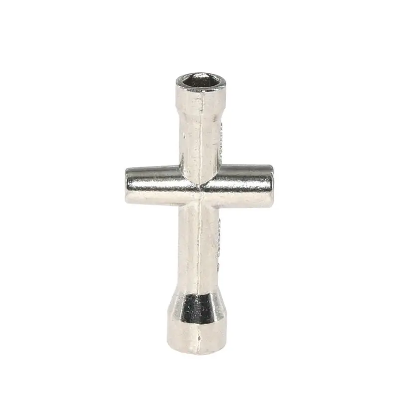 

Цинковый сплав M2 M2.5 M3 M4 винтовая гайка шестигранный перекрестный гаечный ключ аксессуары для обслуживания рукава 4 размера автомобильный г...