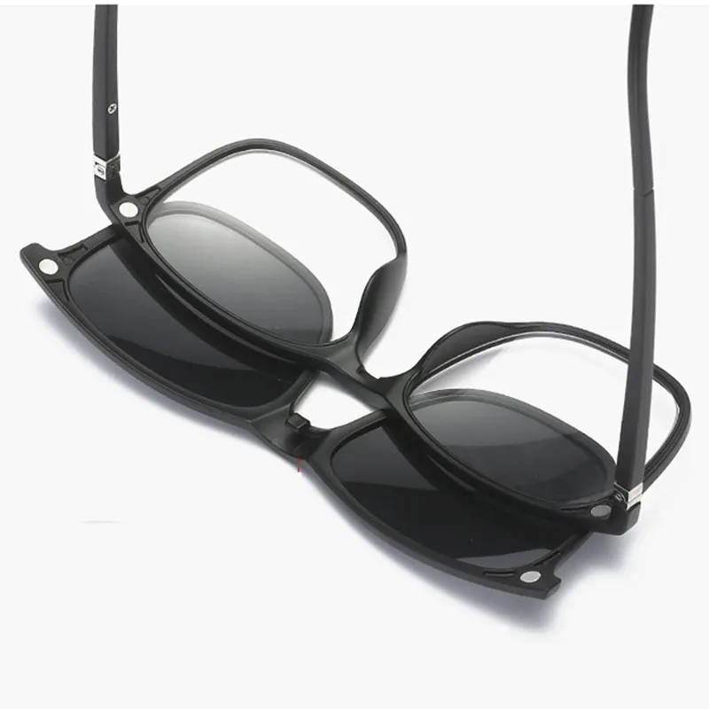 Оправа для очков с 5 клипсами на солнцезащитных очках женщин и мужчин