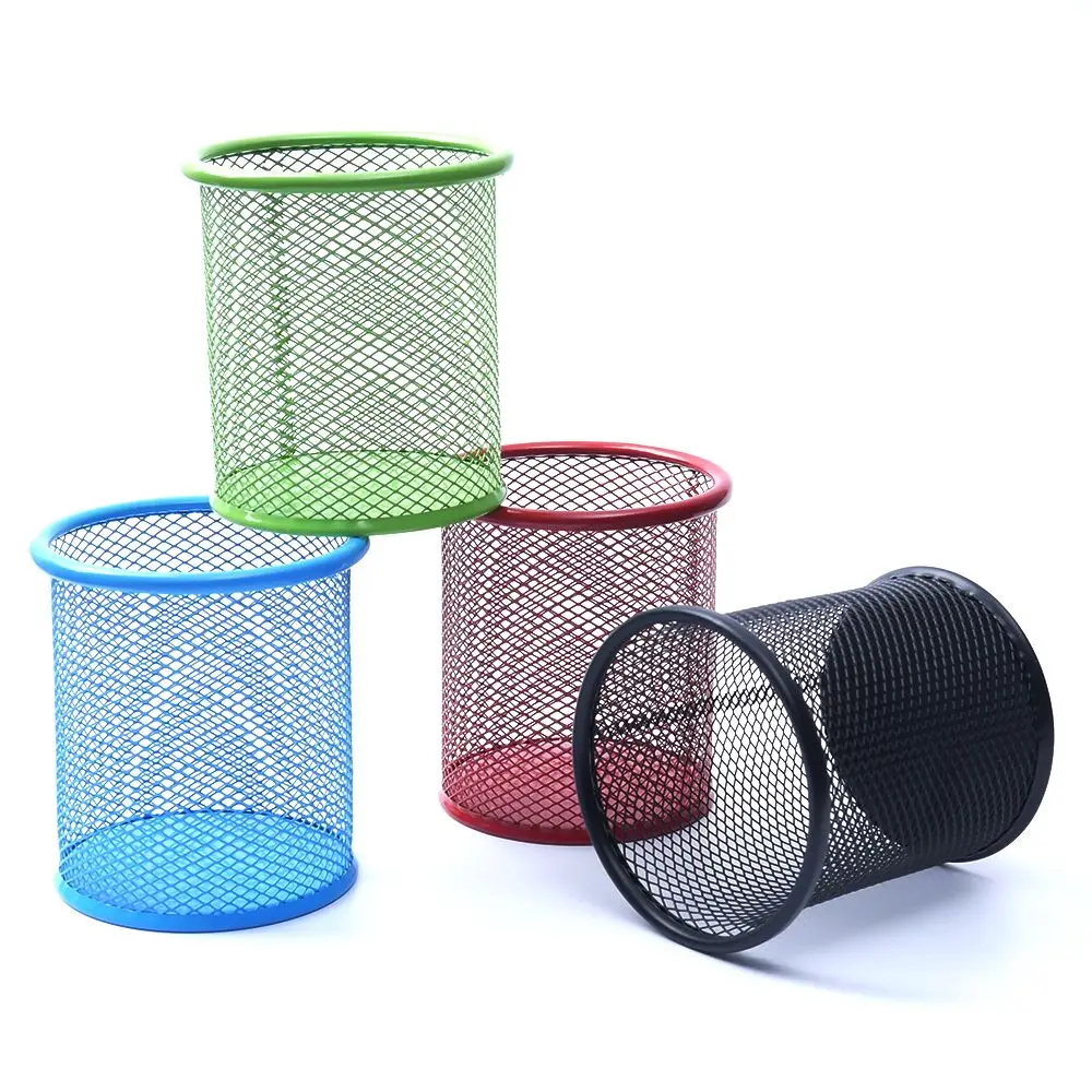 1 шт Высокое качество 5 Цвета офисный Органайзер круглый косметический карандаш