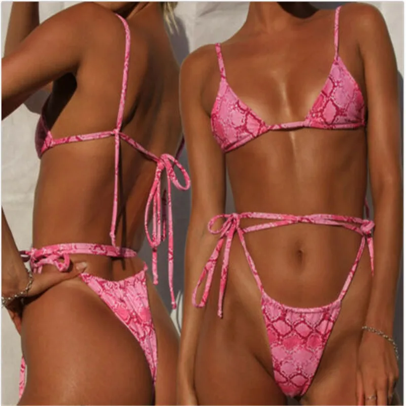 

Swimming Suit For Women Women Bikini Set Swimsuit High Waist Ladies Bathing Suit Swimwear Beachwear 2Pcs Summer New Women Bikini