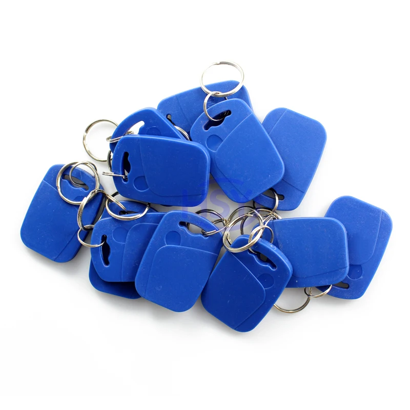 HSY 100 шт. ISO14443A Keytag HF 13,56 МГц брелок FM1108 Совместимость S50 СЧ 1к ключ для домофона брелок для ключей