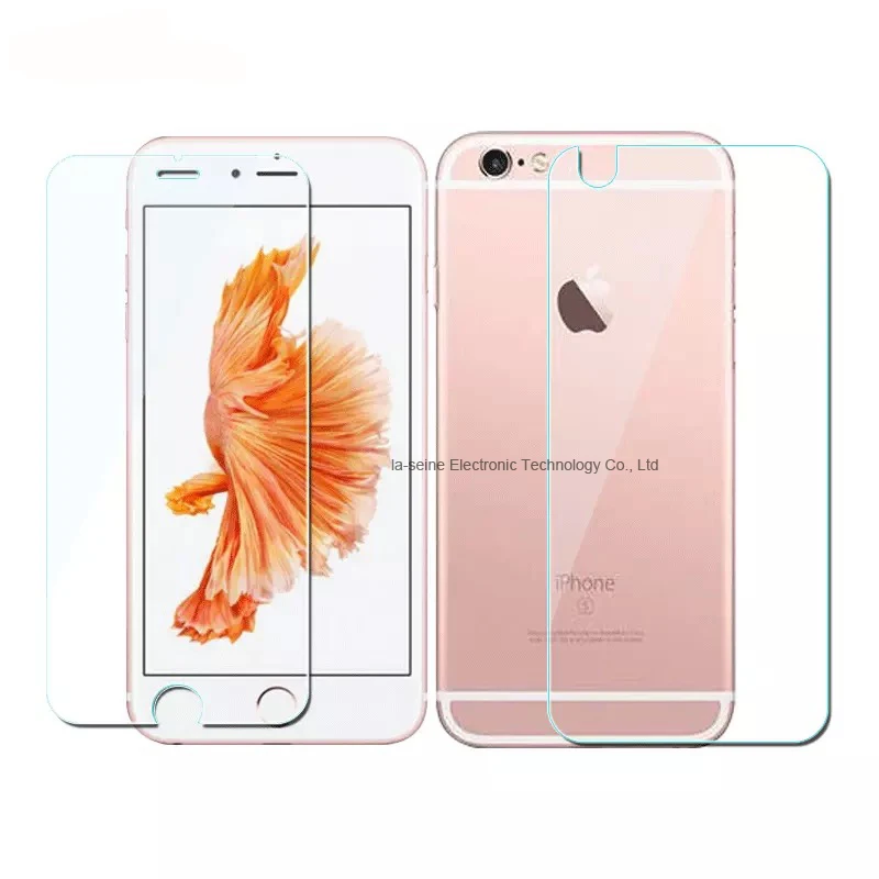 Для Apple iphone 6 6s Plus передняя + задняя защитная пленка из закаленного стекла 2 5 9 h на I6