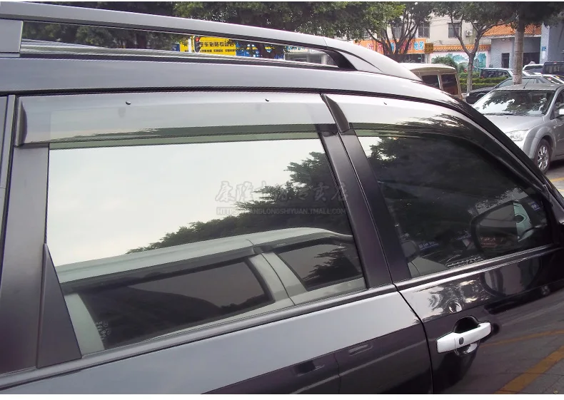 Для SUBARU Forester Пластиковый оконный козырек Vent Shades Защита от солнца и дождя для Авто