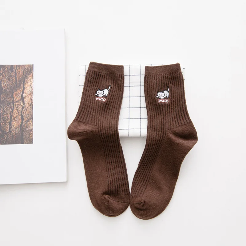 [COSPLACOOL]5 цветов ленивый кот женский корейский стиль милые эластичные носки для