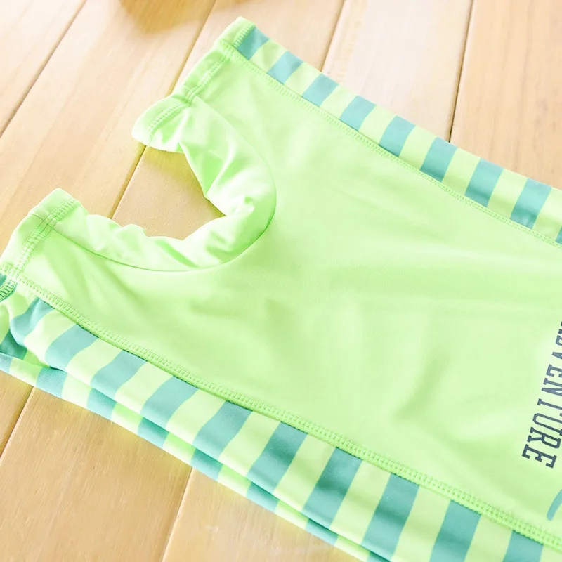 Детский купальник Солнцезащитная пляжная одежда с изображением динозавра для