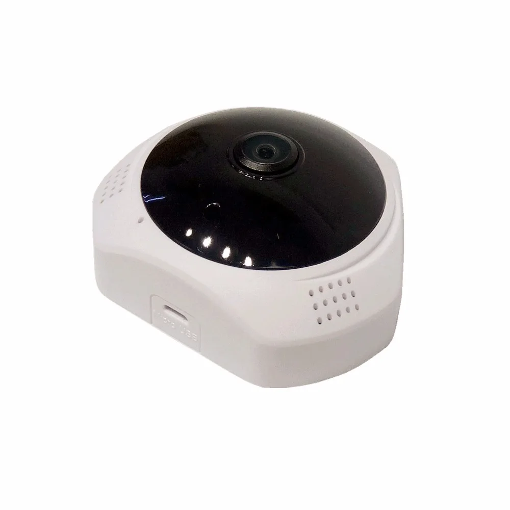 Оптовая продажа 40 шт. ip панорамная Беспроводная wi fi камера cctv для смартфонов onvif sd