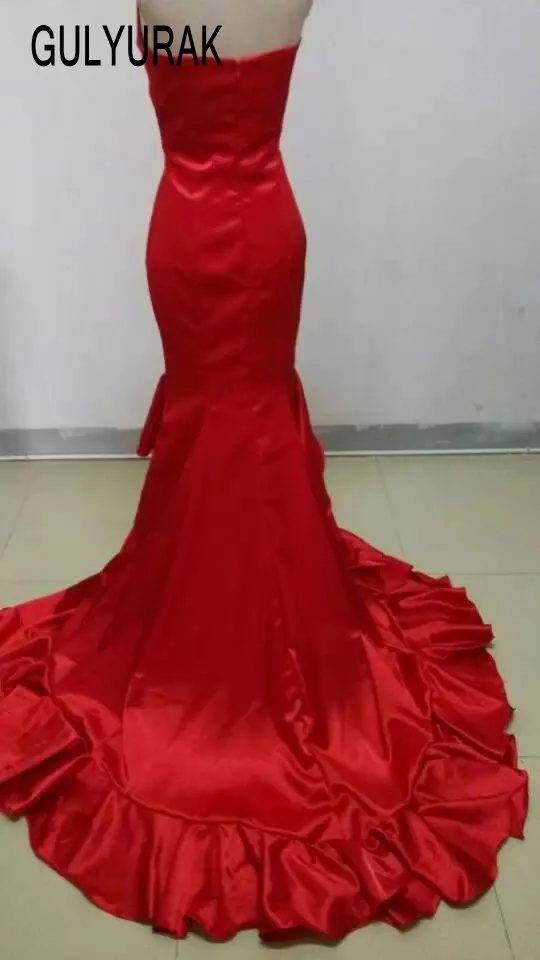 Длинные красное платье вечернее Dress ES Новинка 2017 Sexy v-образным вырезом с открытыми