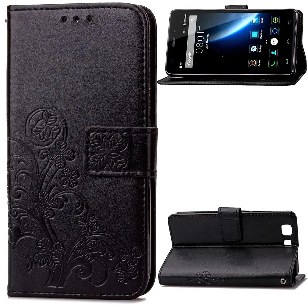 Black Сумочка wolfrule Чехол Для Doogee X5 Чехол Флип из искусственной кожи и силикона кошелек чехол для телефона Для Doogee X5 Pro Чехол Для Doogee X5 чехол - Цвет: Black