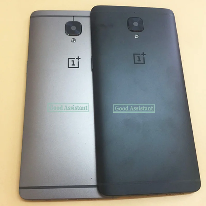 Для Oneplus 3 3T 1 + знака после A3000 a3003 A3010 Корпус Батарея задняя крышка мобильный