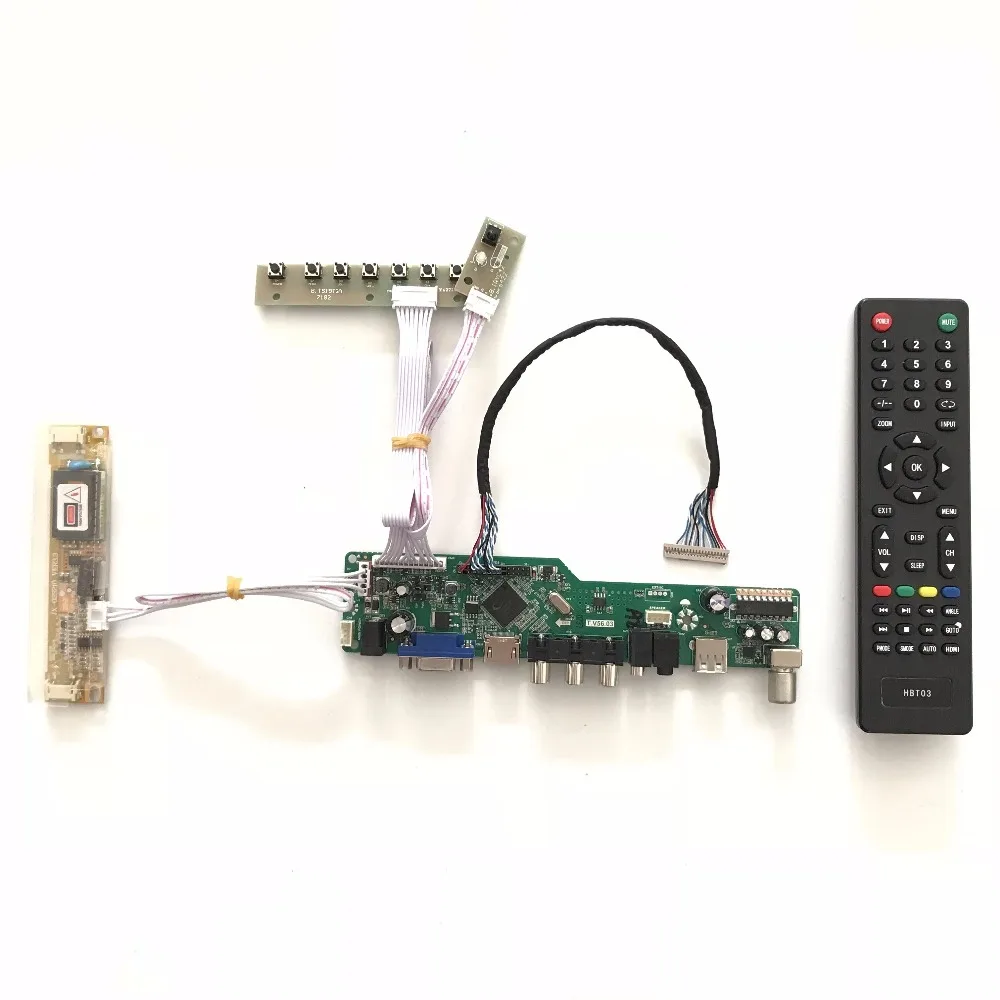 Универсальная плата контроллера VGA AV Audio USB TV LCD T.V56.03 для 15 дюймов 1024x768 G150XG03 V0 V1 V2 V3