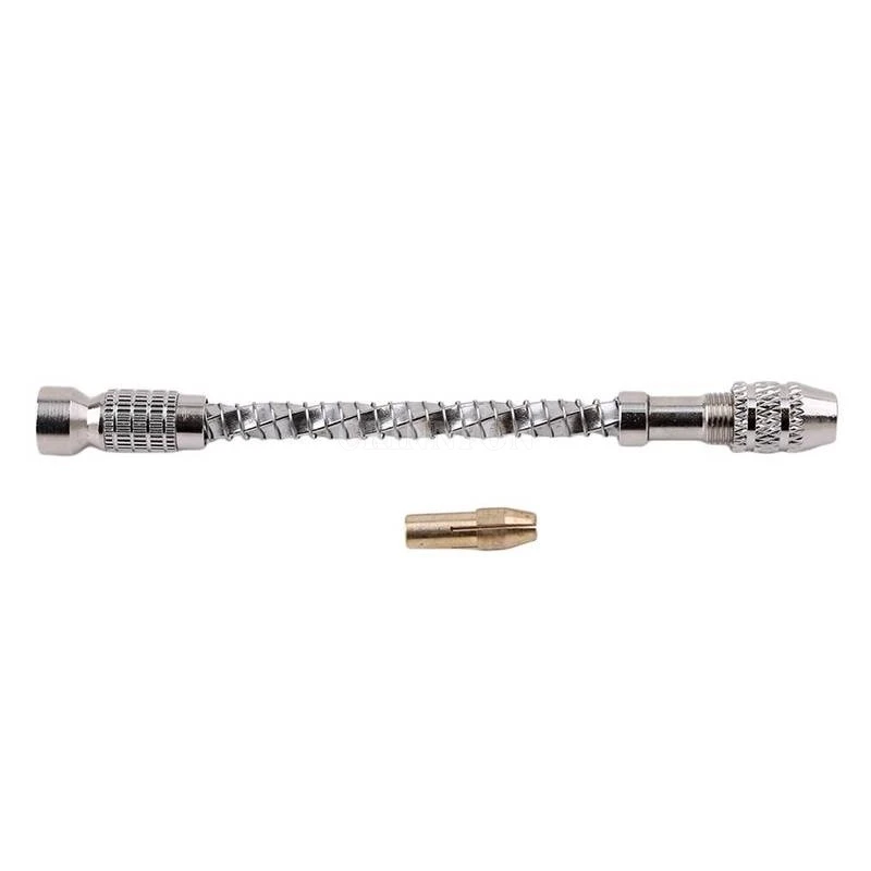 DHL 50 шт. Новые мини-тиски деревянный спиральный ручной сверлильный патрон микро