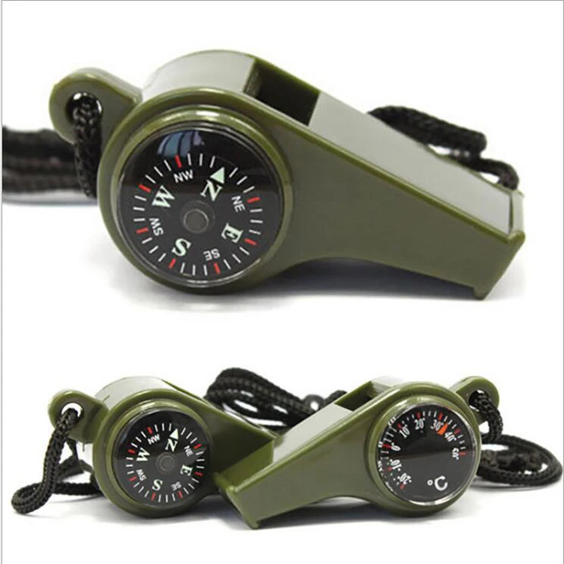 Unifeather новый открытый Цепочки и ожерелья компас Выживание Отдых термометр