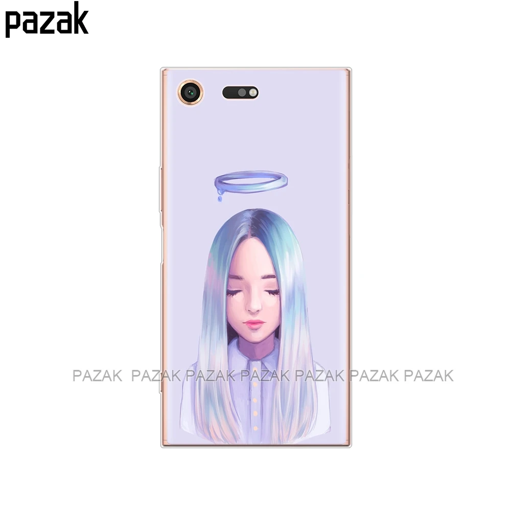 Силиконовый чехол для телефона для sony Xperia XZ2 чехол для sony XZ2 Compact чехол для sony XZ1/XZ1 Compact/XZ Premium чехол s new pop - Цвет: 34525