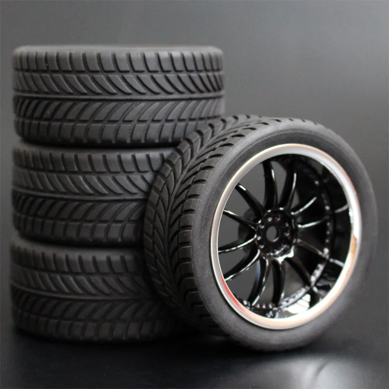 JZXD 1/10 резиновые шины и обода 26*64 мм для HSP Tamiya HPI Kyosho