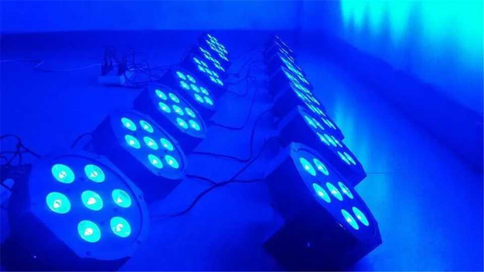 7x12 Вт американский dj mega quad люминесцентный светодиодный фонарь с лаватой