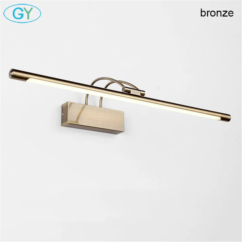 Современный светодиодный зеркальный светильник европейский стиль настенный для