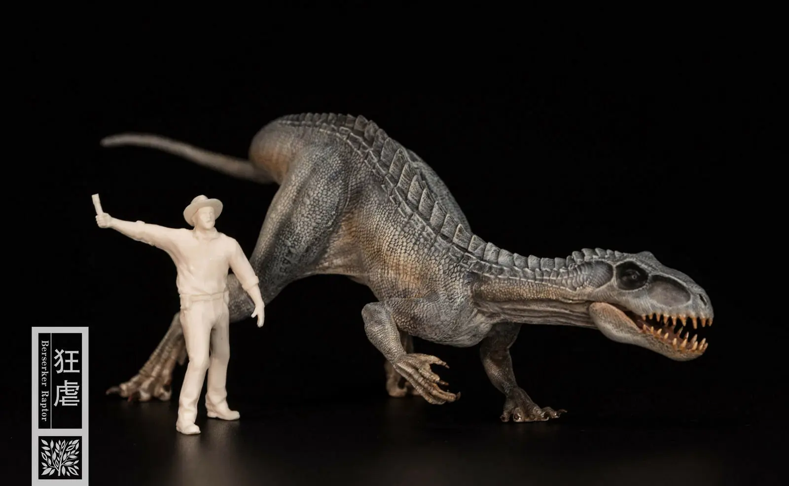 Nanumu 1:35 Bereserker Raptor Indoraptor Фигурка Статуя животное Юрского периода модель динозавра древние взрослые дети Коллекция игрушки подарок
