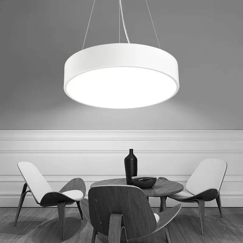 Diameter 400mm Modern round pendant light office/factory/home/bedroom &amp dinning room restaurant | Лампы и освещение