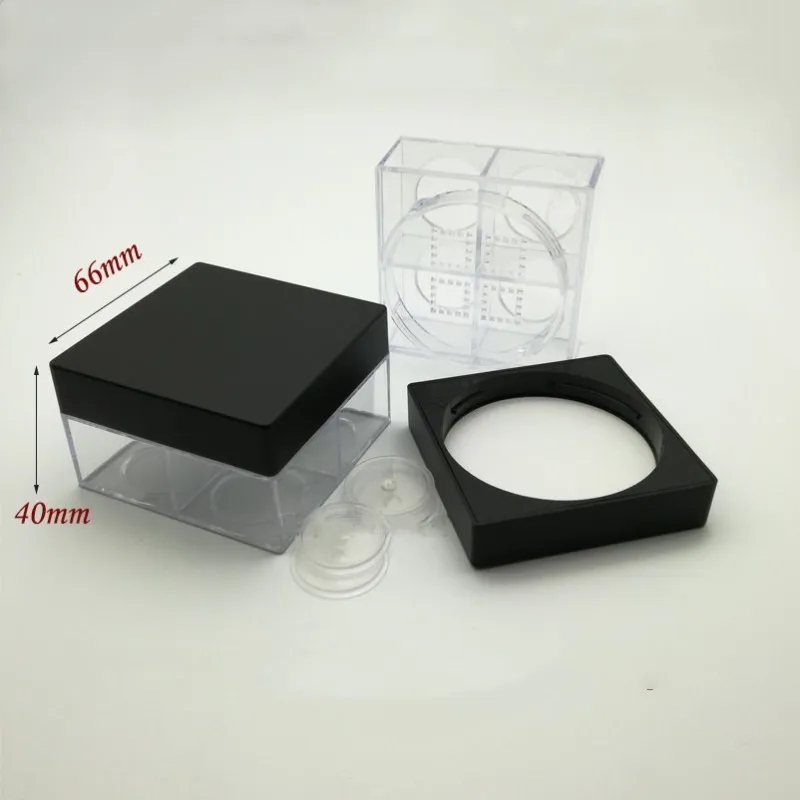 12 г пустой пластиковый самодельный косметический Чехол свободная пудра дорожные