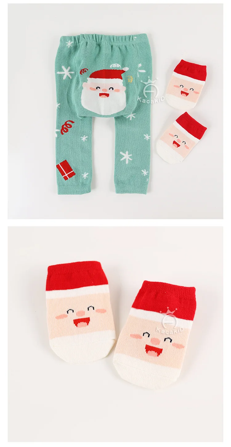 KACAKID Unisex Toddler Pants Set Cute Animal Pattern Girl Boys Kids Toddler Pants Set Cotton Dots Girl Boys Toddler Pants 1115