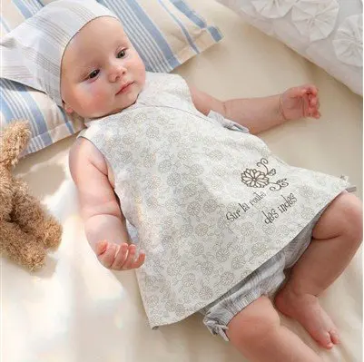 

New arrived free ship baby clothes SET FOR GIRL