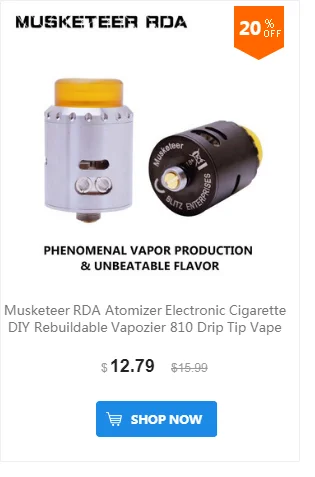 REE ELEC NI80 готовая катушка 4 ядра шатающийся плавленый Clapton катушка 0.12ohm Rda распылитель высокого класса предварительно изготовленная катушка для электронной сигареты