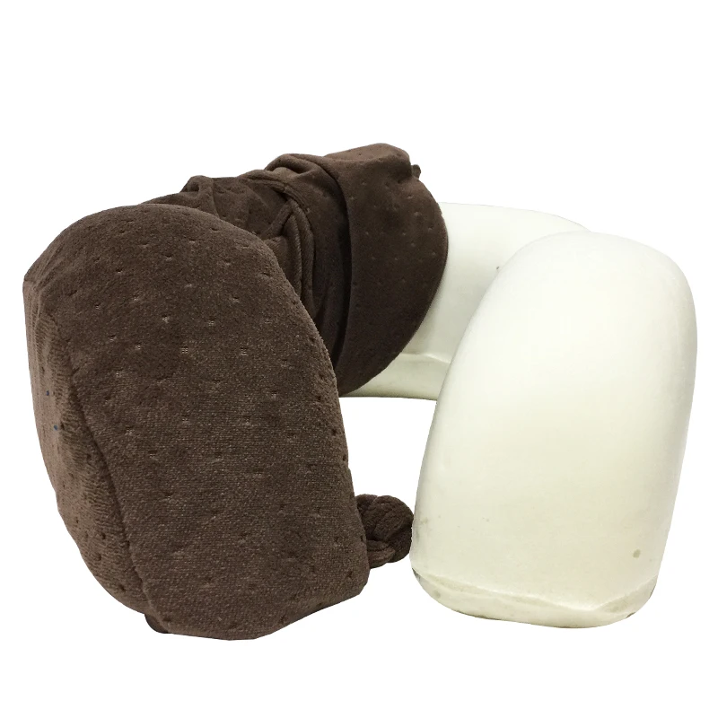 2018 u образная подушка с бархатной памятью хлопковая для путешествий самолетами