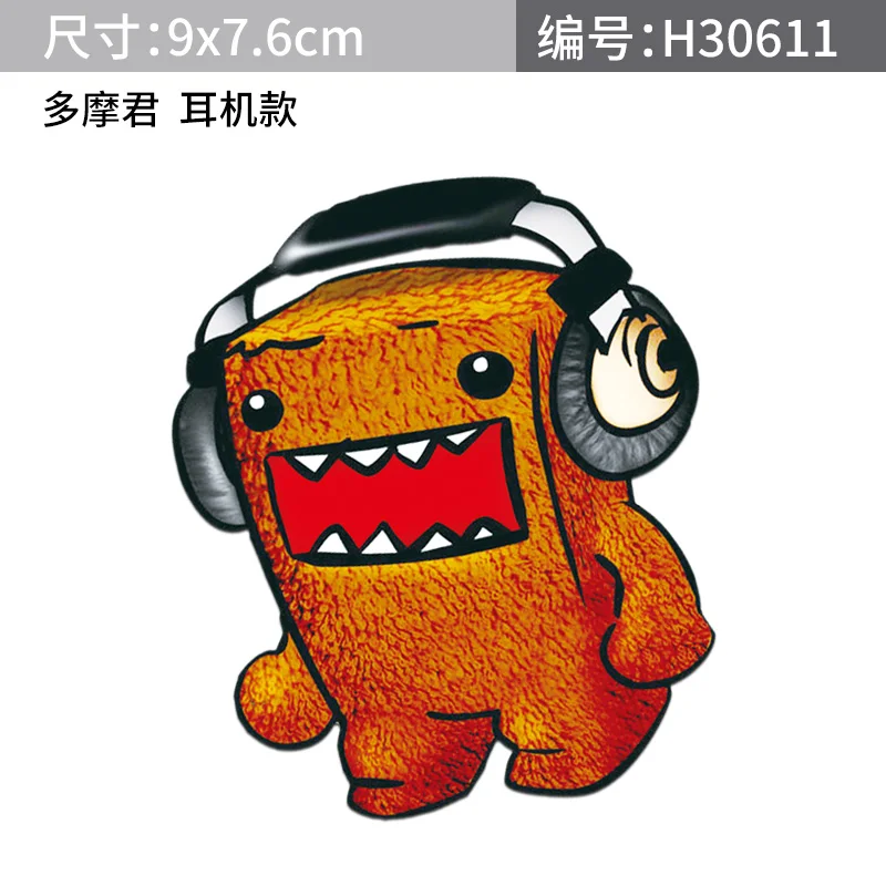 DOMO Kun Arrow Drift It Blow Me Милая забавная цветная коричневая отражательная виниловая наклейка JDM робот значок для автомобиля Украшение Наклейка