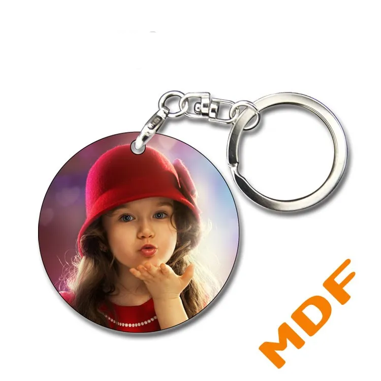 20 шт./лот MDF деревянные Брелоки для ключей, бирки для сублимационной печати чернил, термопечати, сделай сам, подарки, можно напечатать