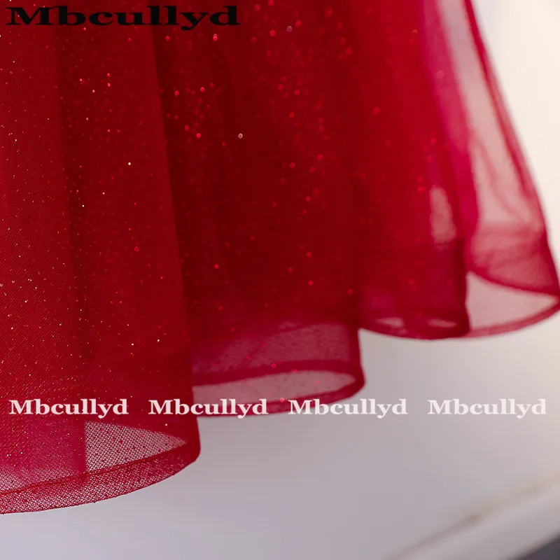 Mbcully/сексуальное длинное фатиновое платье с v образным вырезом для выпускного
