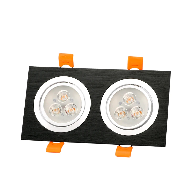 LED3W ~ 21 Вт Высокая мощность одна осветительная головка двойной головкой три