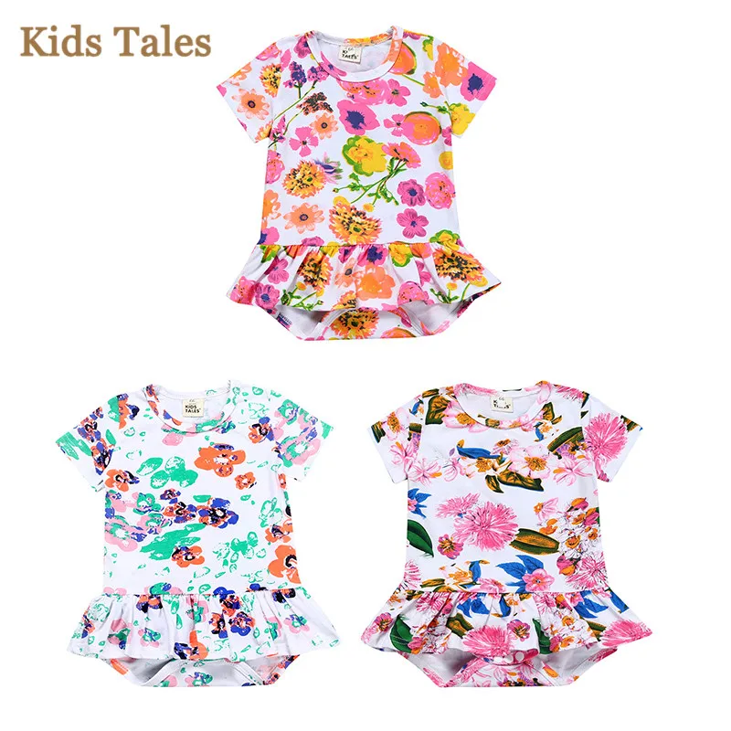 Женское летнее платье слайдер с коротким рукавом и цветочным принтом|bebe summer|newborn