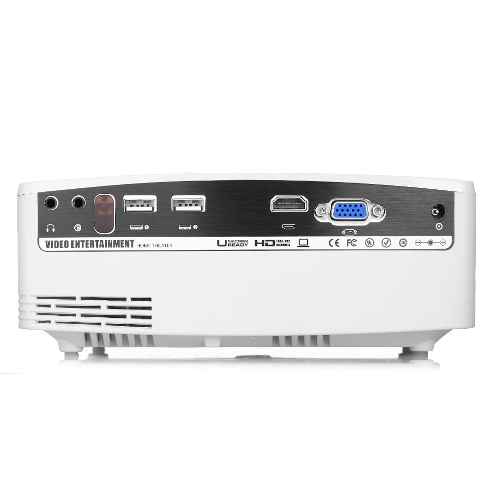 Exquizon C80 проектор ЖК дисплей дома Театр 1280x720 Разрешение LED Портативный HD