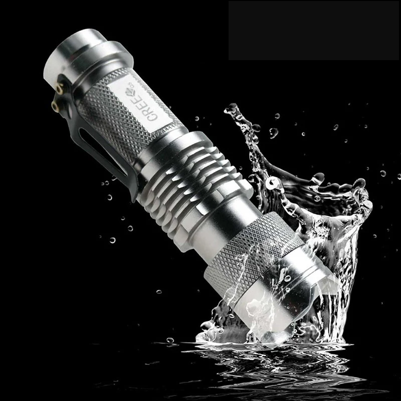 Светодиодный фонарик Водонепроницаемый 3 режим масштабируемый тактический