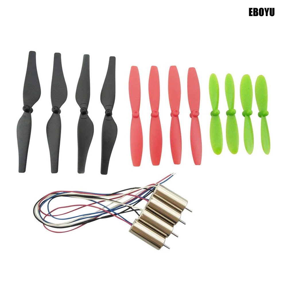 EBOYU DIY Набор для сборки дрона 4 шт. 3 7 В 8520/7 8520/3 720 Бескорпусные двигатели + 12