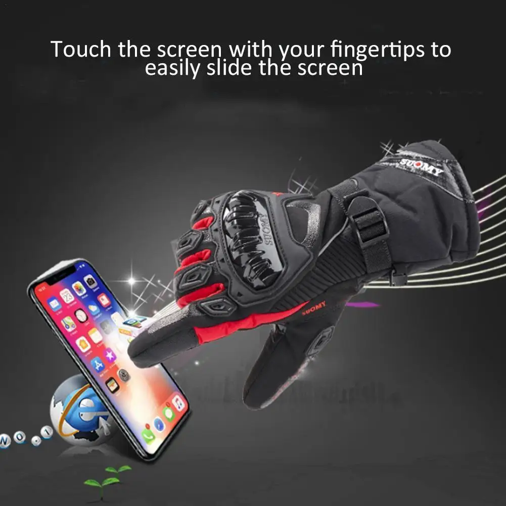 Moto rcycle перчатки мужские и женские кожаные водонепроницаемые перчатки для мотокросса полный палец рыцарь для верховой езды мото rbike мото перчатки guantes moto