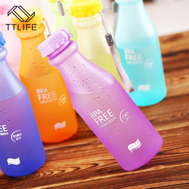 TTLIFE 550 мл спортивные велосипедные пластиковые мои бутылки для воды фильтр BPA бесплатно бутылка для воды пластиковый портативный спортивный чайник