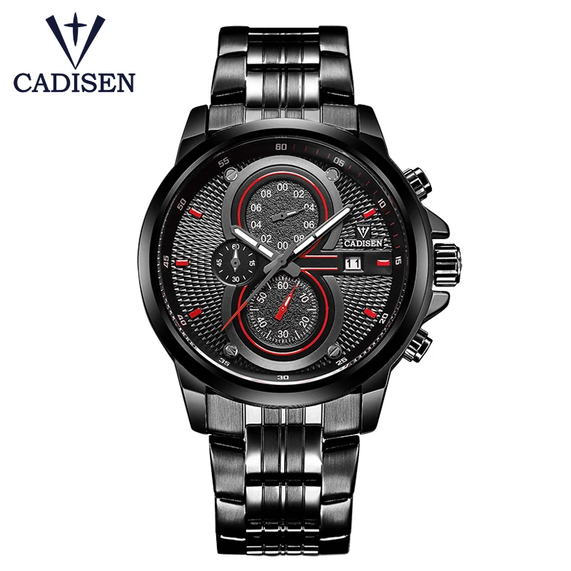 Новые Популярные кварцевые мужские часы C9054 Модные Военные Спортивные из