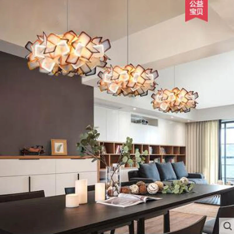 Скандинавские потолочные лампы для спальни круглые теплые креативные детские