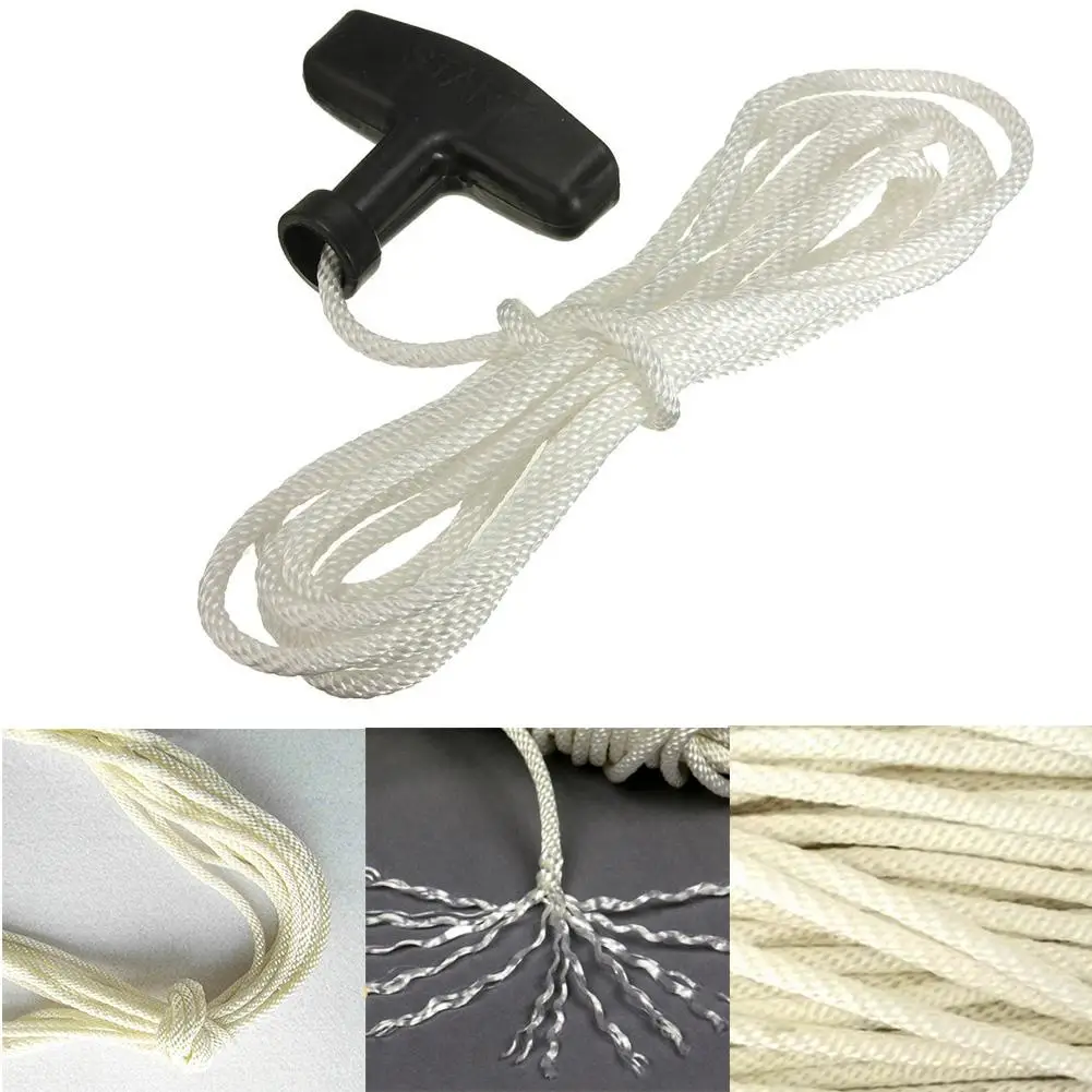 4 мм 1 м Универсальный газонокосилки тянуть ручка СТАРТЕР старт шнур веревка