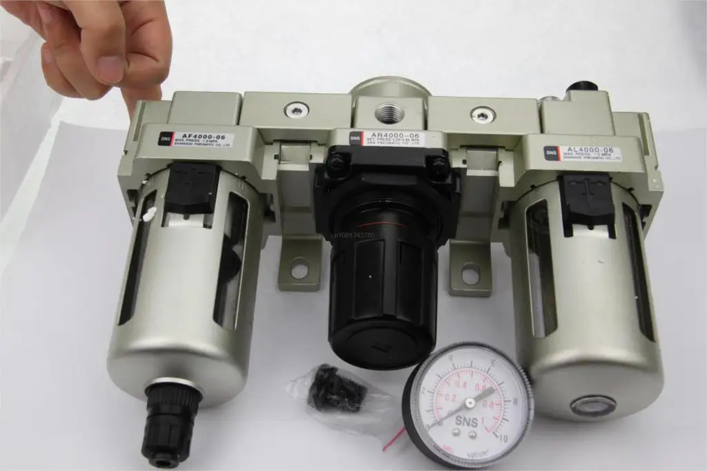 Флуоресцентный воздушный фильтр флуоресцентного типа 3/4 дюйма pt SMC блок серии AC