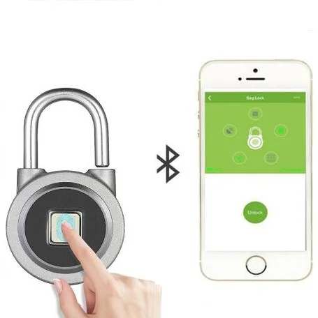 Мини Блокировка Bluetooth телефон приложение водонепроницаемый без ключа отпечатков