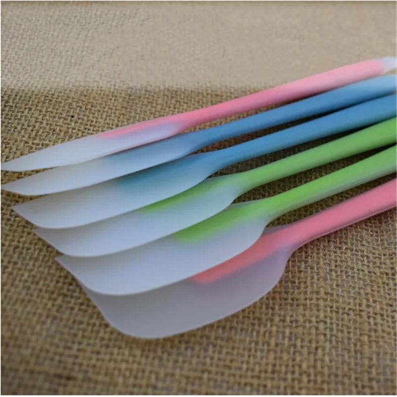 1 шт. антипригарная лопатка с прорезями термостойкая маленькая Прозрачный