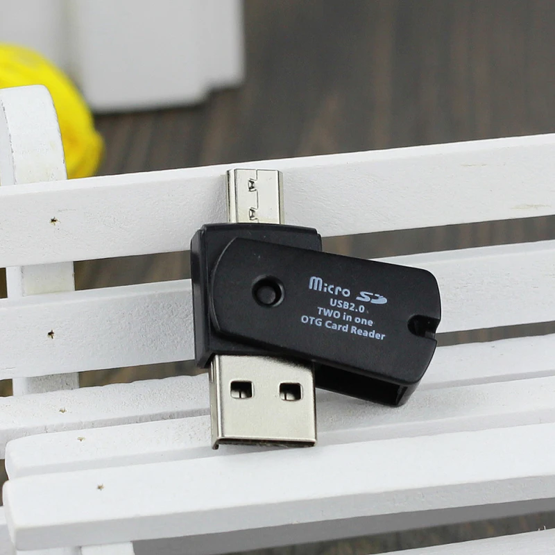 Мини Micro Usb 2 0 Otg адаптер 3 цвета микро Sd Tf кардридер для телефонов Android внешний