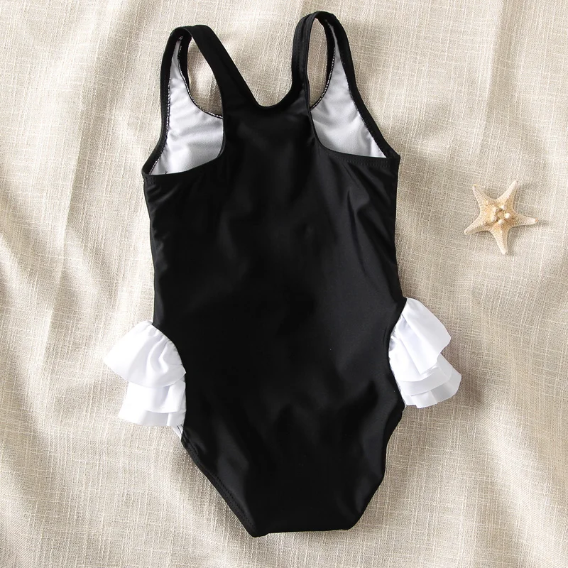 2 шт. Детские купальники для девочек Купальники принцессы Черный лебедь детский